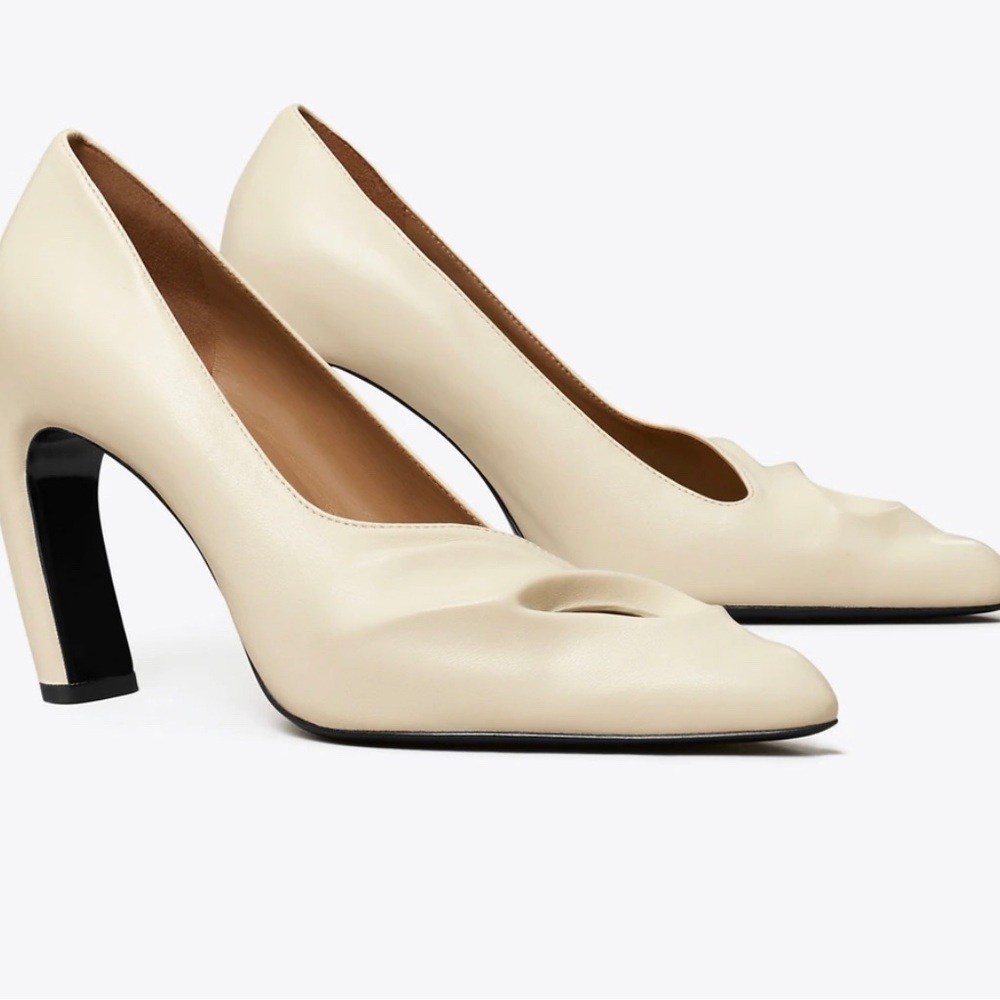 Tory Burch SCULPTED PEEP-TOE Heel